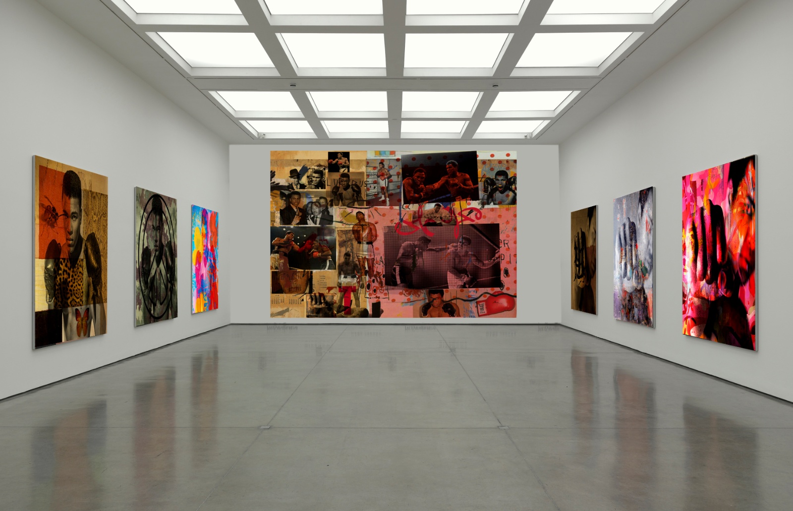 Ali Art by TD on exhibit 